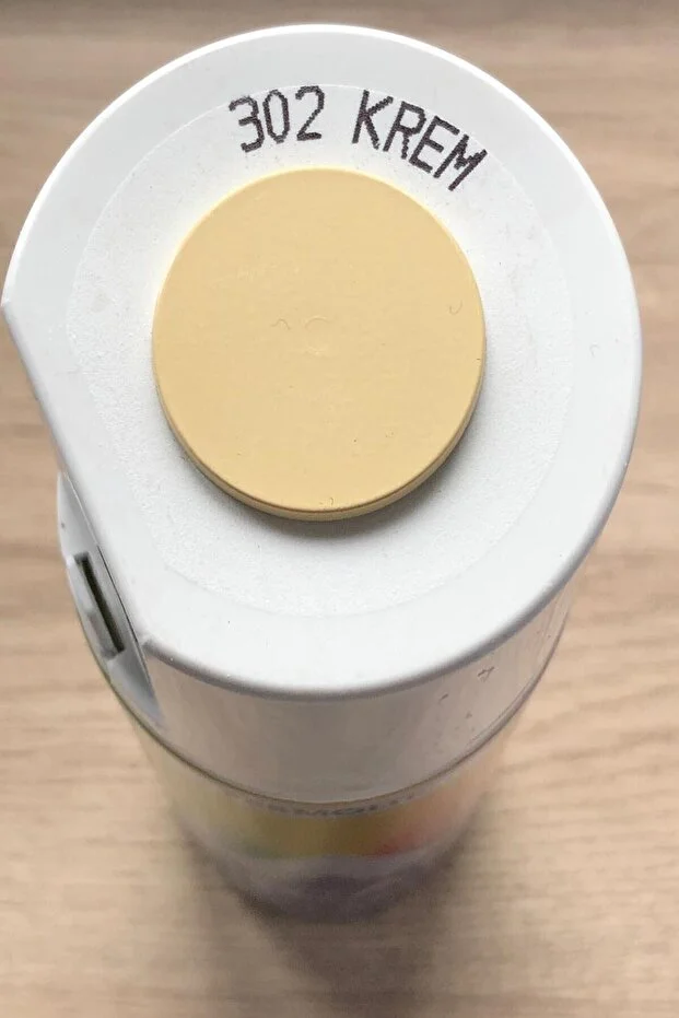 Akçalı Krem 302 sprey Boya